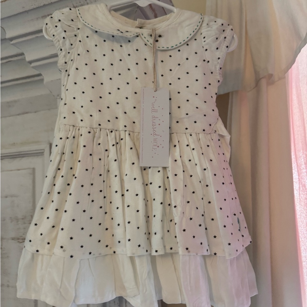 Well Dressed Wolf Dress. New with tags. Size 12 months